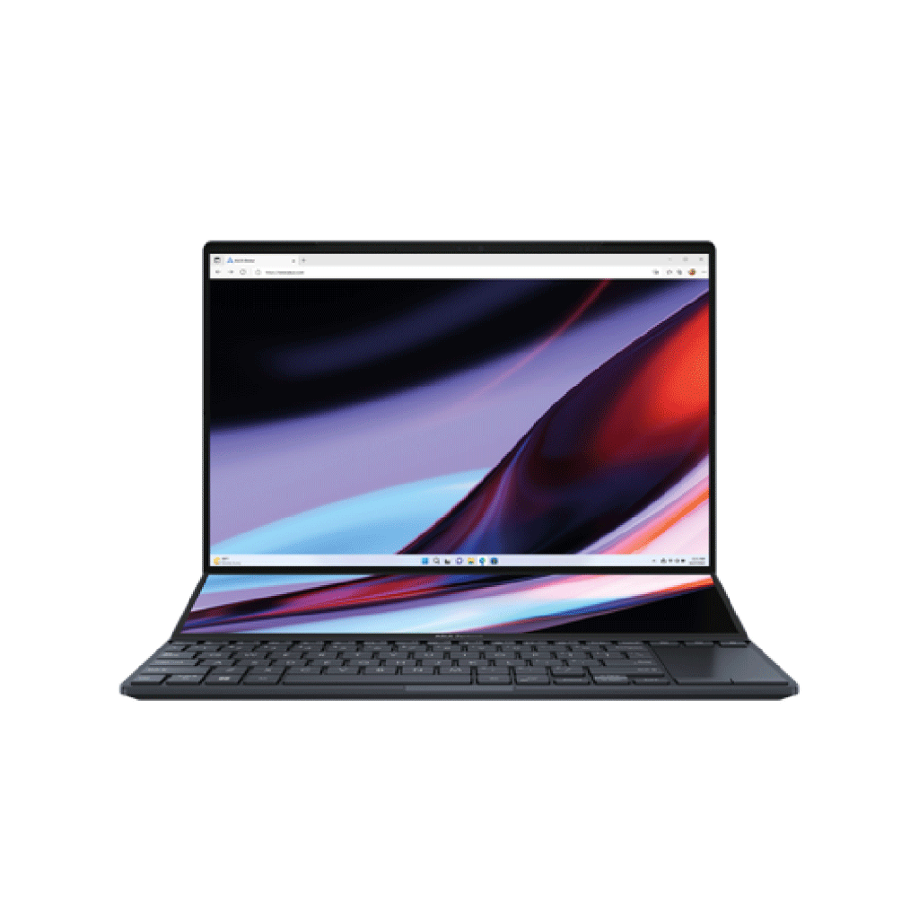 Asus ZenBook Pro Duo UX582ZM-AS76T / Core i7-12700H / NVIDIA GeForce RTX 3060 6GB / 16GB / 1TB SSD / 15.6" Touchscreen (UX582ZM-AS76T)