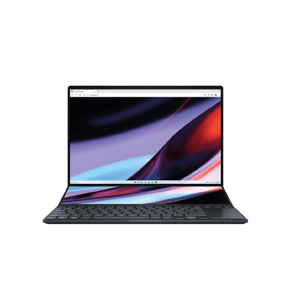 Asus ZenBook Pro Duo UX8402VU-AS96T / Core i9-13900H / NVIDIA GeForce RTX 4050T 6GB /  32GB / 512GB SSD / 14.5" + 12.7" Touchscreen (UX8402VU-AS96T)
